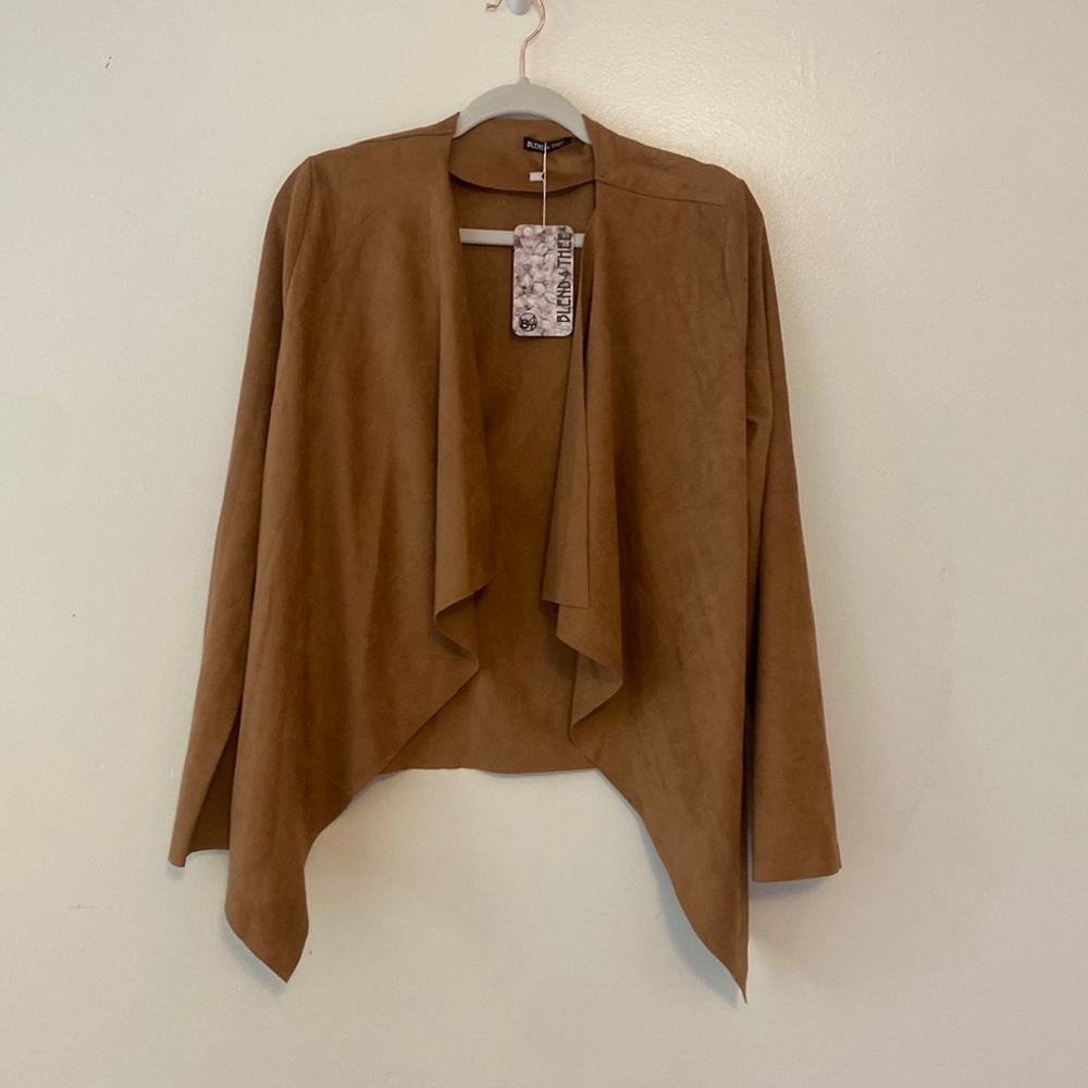 Light brown jacket-so soft!